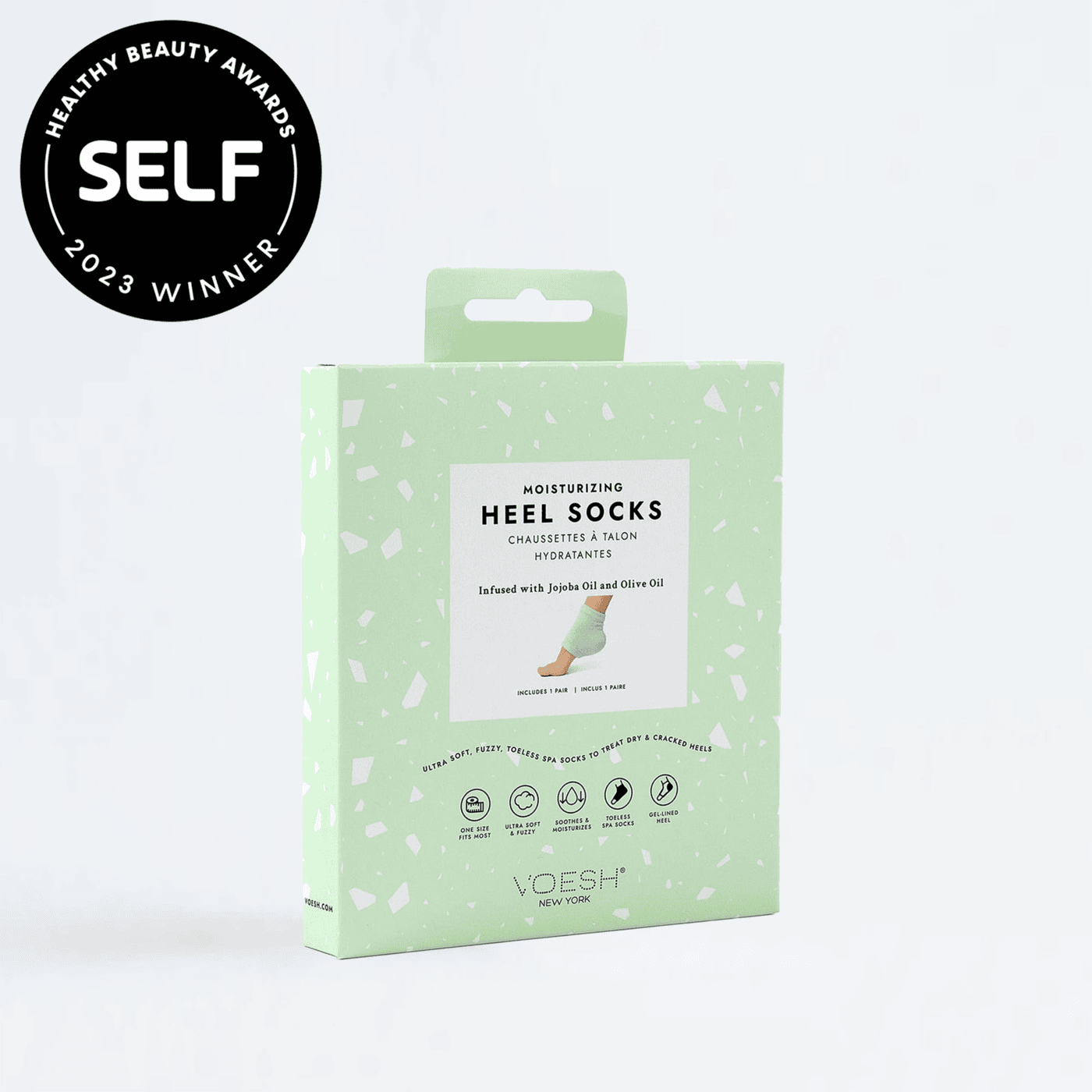 Repêchage VOESH Moisturizing Heel Socks