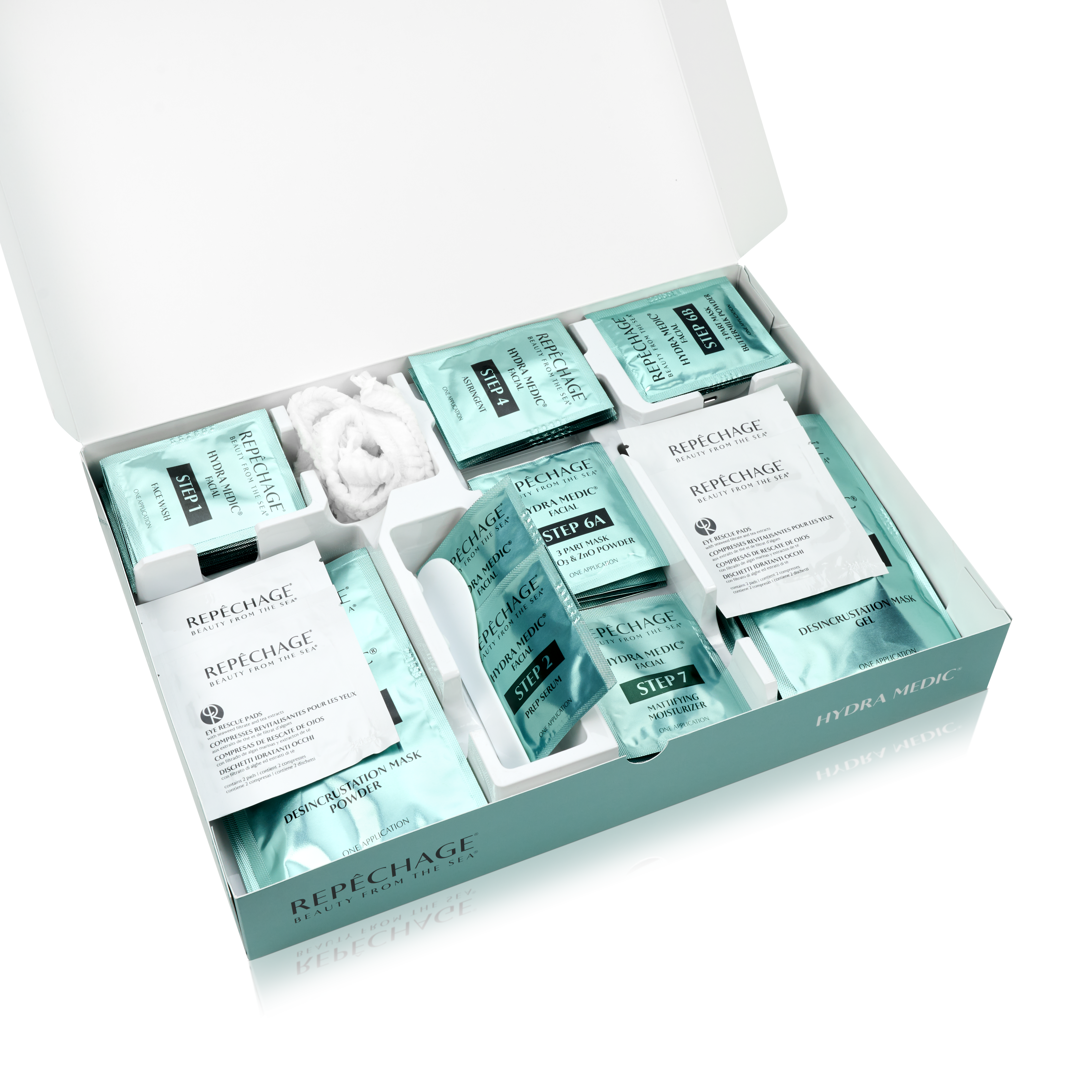 Hydra Medic Facial Open Box Transparent