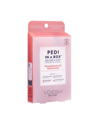 Pedi in a Box Deluxe 4 Step - Pomegrante Radiant