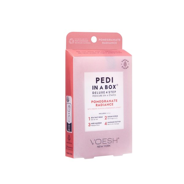 Pedi in a Box Deluxe 4 Step - Pomegranate Radiant